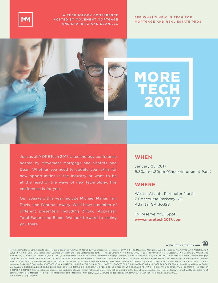 ClickUrHeelsRE's tweet image. #moretech2017 #realtor #atlantarealtor