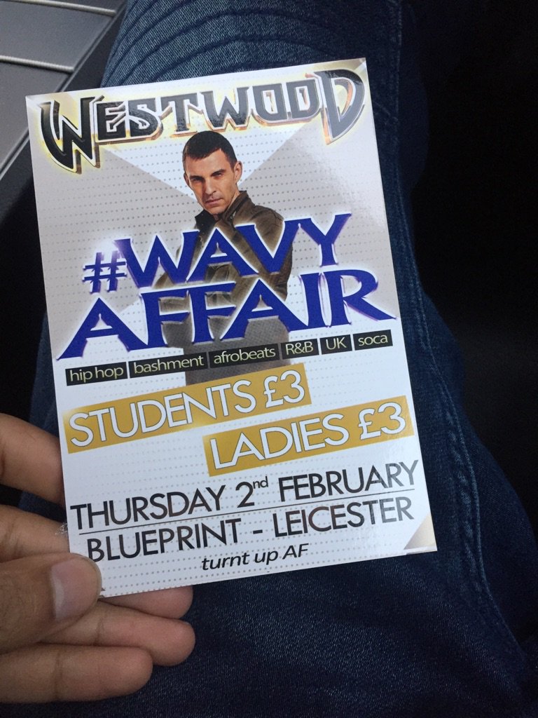 AsianBoyTurbz's tweet photo. Received @TimWestwood #Wavyaffair @Blueprintvenue https://t.co/rZtwxdtqXp