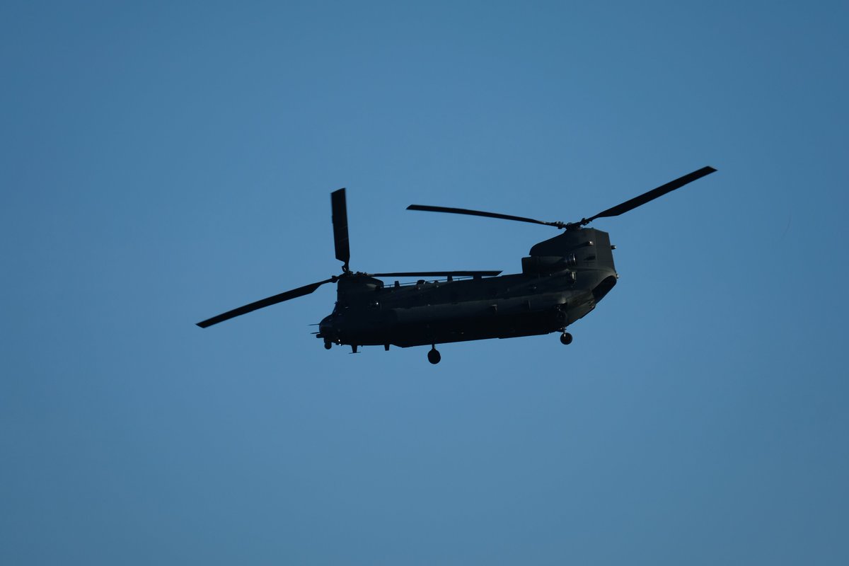 windnostics's tweet photo. Royal Air Force flying a bit close today! #redtile #windfarm #edfenergy #raf #wyton #Cambridgeshire #helicopter https://t.co/uyGJV6bCwZ