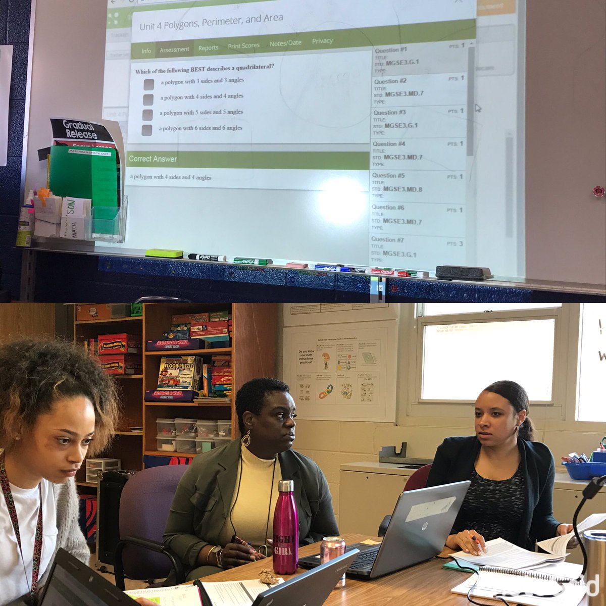 RL_Caldwell's tweet photo. @Benteen3rd vetting math test questions #benchmarkprep #keepitgoing @DrEmilyAMassey @DonyallD @coachcspragg @bobby_allen1 @apsupdate https://t.co/LO9WZcIzcz