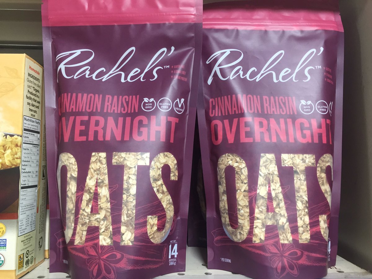 rachelsbrand1's tweet photo. Rachel's #Overnightoats Now available at #rainbowacres LA #sharehealth https://t.co/uWLfAAaIAm