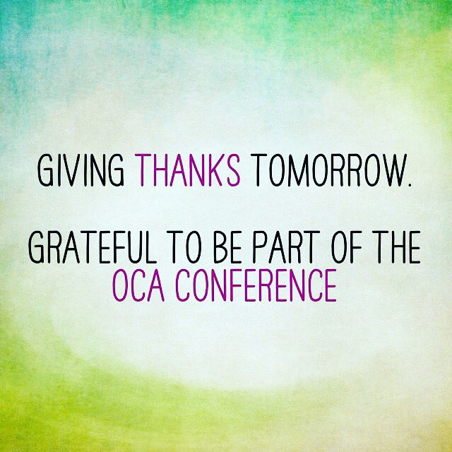 Wowmentum's tweet photo. #OCA2017 #BellLetsTalk https://t.co/DJtQ1UhoPt