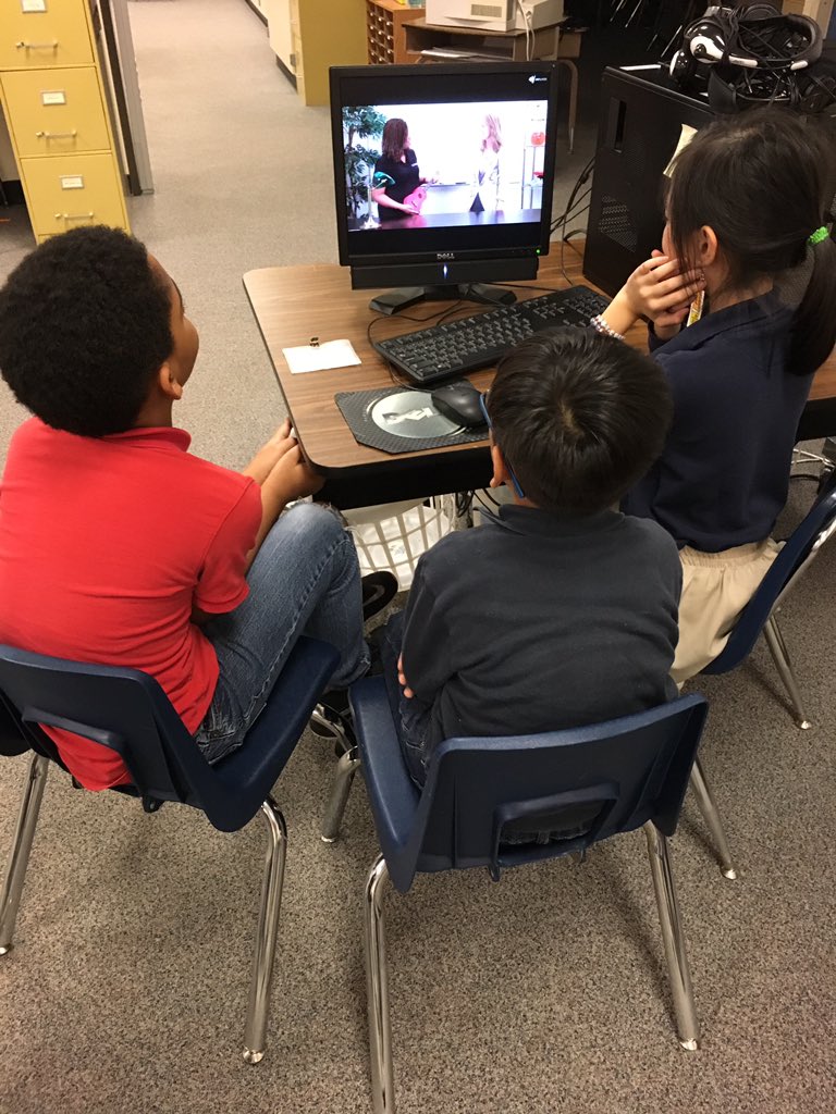 MrsRittweger's tweet photo. We used computers and iPads to watch @STEMscopes videos and surf 🏄 the web. We ❤️@STEMscopes. https://t.co/3GJwK1l9Fc