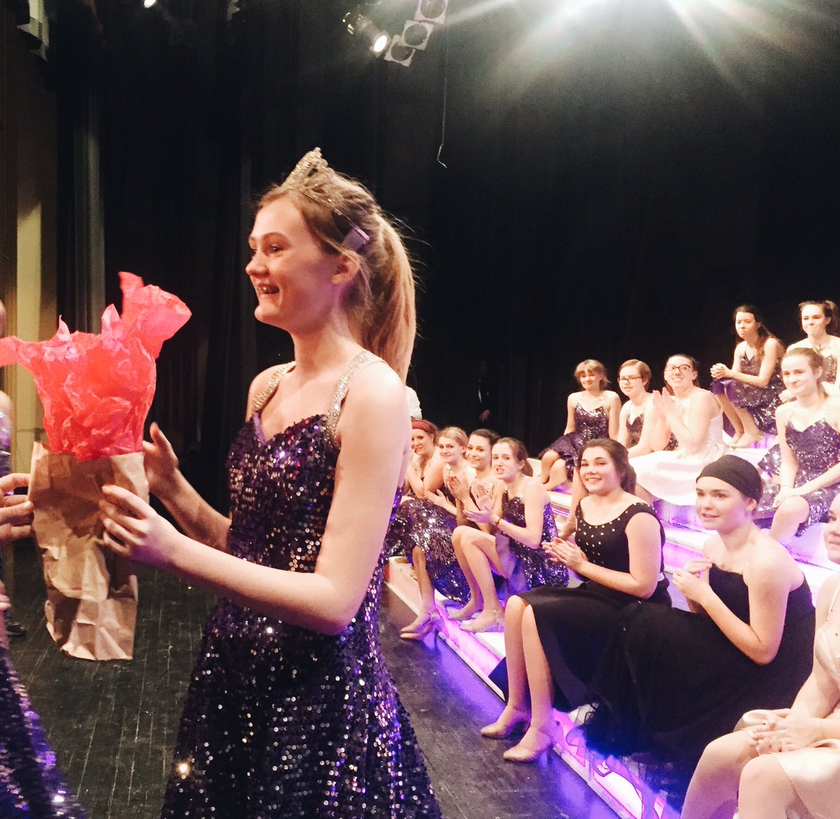 TowerBelles's tweet photo. a HUGE congrats to our TWO most-improved traveling tiara winners, Danielle &amp; Grace!! Thank you for all your hard work, you've earned this!❤👑 https://t.co/PWm2U1437N