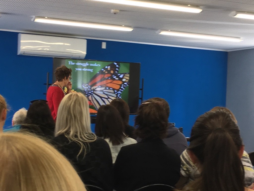 The struggle makes you strong. @karenboyes