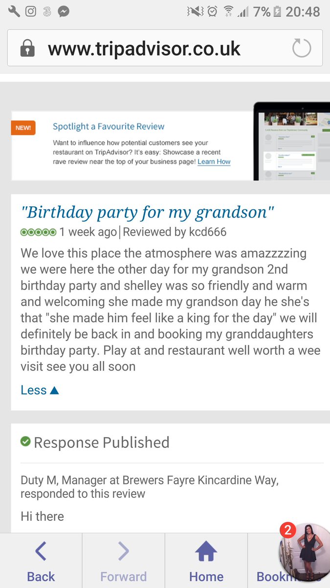 great review for us and our team member shelley, most definetly serving up great memories <a href="/alastairhope/">Alastair Hope</a> <a href="/SpencerGraydon/">Spencer Graydon</a> <a href="/WeAreSUGM/">WeAreSUGM</a>