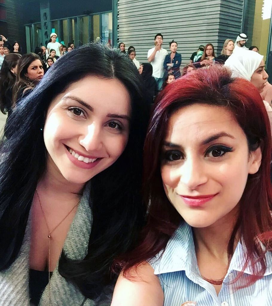 SaraJapanwalla's tweet photo. Citywalk runway show with @raniaesper ... And a rando dissapproving woman in bg  makes a nice composition https://t.co/xAeZlBXW4l