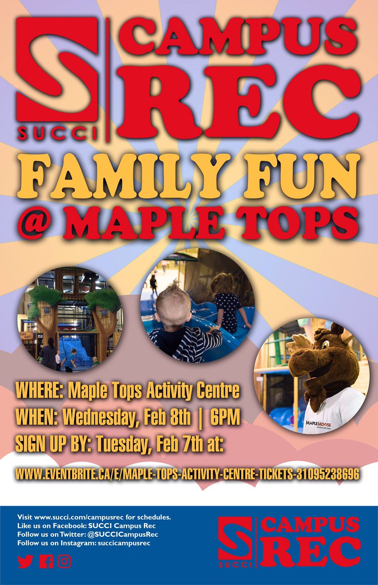 SUCCIOfficial's tweet photo. A fun event for the family! #BellLetsTalk  #StormConfed https://t.co/XDyX7usDM1