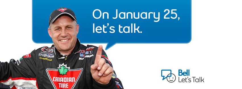 You're #1 in my books If you've tweeted using #BellLetsTalk today!! lets keep it going right ‘till the finish line!  #MentalHealthMatters