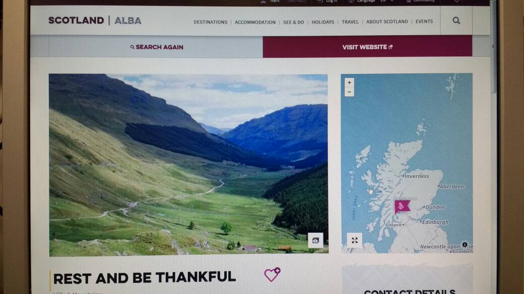 markcalpin2's tweet photo. A1 Love the thought behind "Rest and Be Thankful" too, and also the view! #Scotlandhour https://t.co/rxyYqdifHH