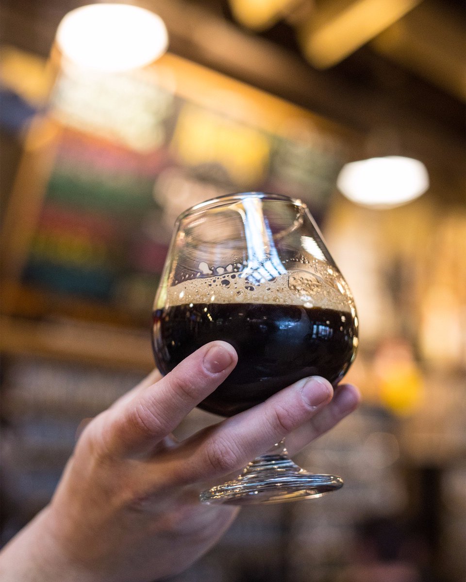 Now on tap at #CellarRaid17: KBS Blast. KBS aged 651 days in Blis hot sauce (bit.ly/2k4FMHr) barrels. 11.2% ABV.