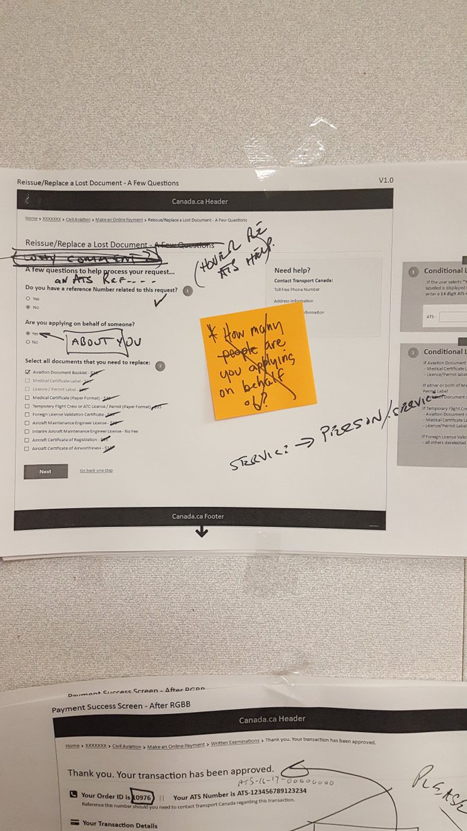 scott_pm's tweet photo. Major milestone today at Transport! Co-design of wireframes with a service owner! #gcdesign #gc2020 #serviceGC https://t.co/3mAgQ1P3qn