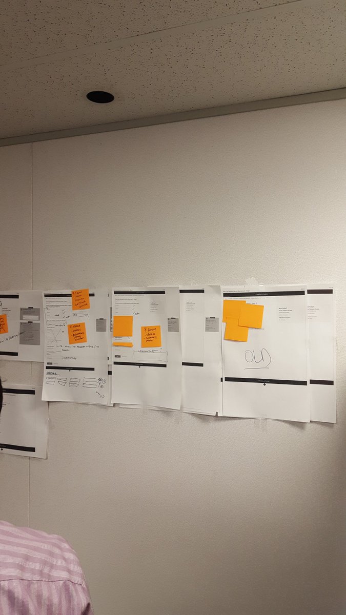 scott_pm's tweet photo. Major milestone today at Transport! Co-design of wireframes with a service owner! #gcdesign #gc2020 #serviceGC https://t.co/3mAgQ1P3qn