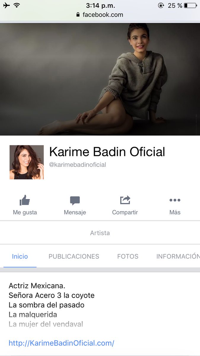 Karimebadinfc's tweet photo. #badinfans Ya volvimos con toda a seguir apoyando a @karimeBadin qué tal si todos vamos a darle like a su página oficial de Facebook!!🎉💙 https://t.co/pYKVUU9aAp