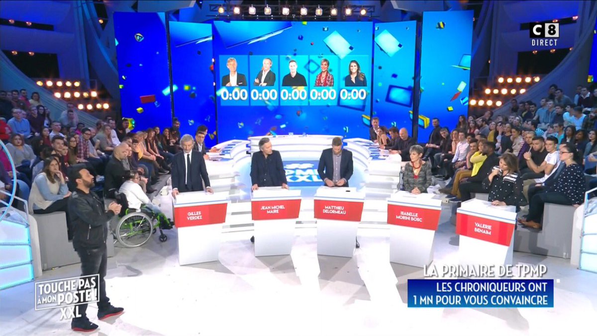 TBT9_W9's tweet photo. Votez pour votre candidat préféré ce soir dans #TPMPXXL ! https://t.co/Ztr0Bxylum