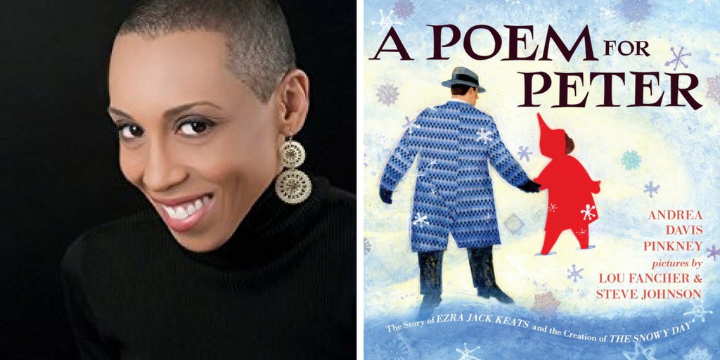 penguinkids's tweet photo. Join the #SharpSchu twitter book club tomorrow at 8:30pm (ET) to chat w/#APoemForPeter author @AndreaDavisPink! https://t.co/tVOpPWxwr0