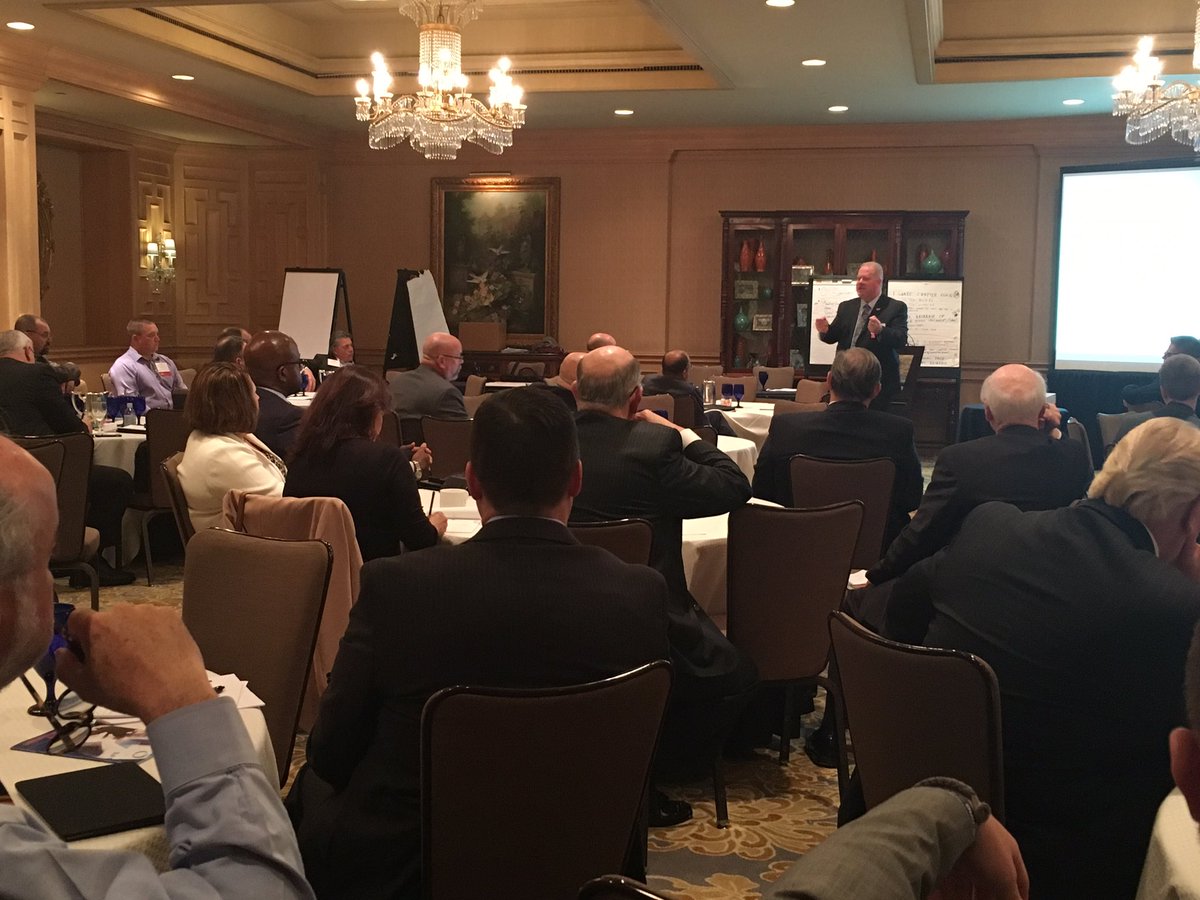 ASIS_Intl's tweet photo. Dave Tyson addresses @ASIS_Intl Regional leaders: we will hold preseminar on IT security for #physec pros...in plain english. #asis17 #esrm https://t.co/TCYAOpAy15