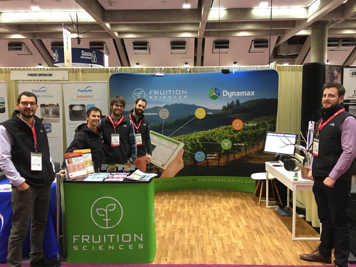 Today <a href="/theunified/">Unified Symposium</a> Sacramento on booth #715 main floor. Come and say hi, let's discuss about precision #viticulture :-) #UWGS