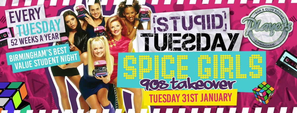 StupidTuesdayDJ's tweet photo. #STUESDAYS 31 January! https://t.co/rA0Z1zmrin