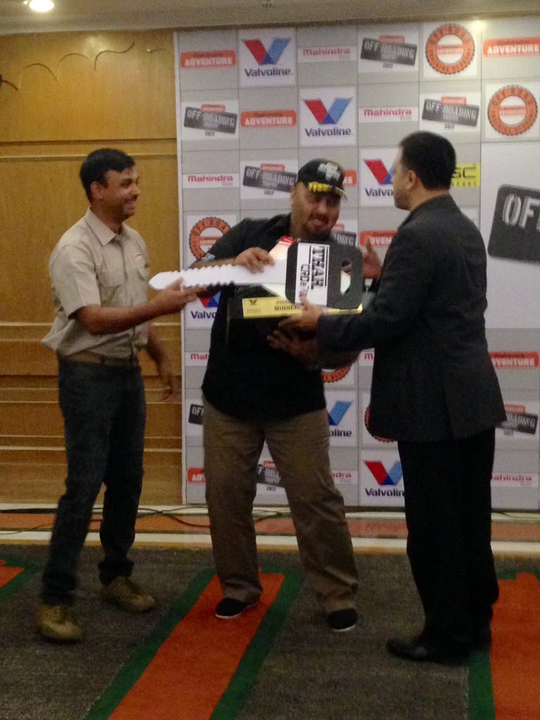 MahindraAdvntr's tweet photo. And the wait is over. Here are the winners of the #OffroadingTrophy2017! https://t.co/5v43dE0YYJ