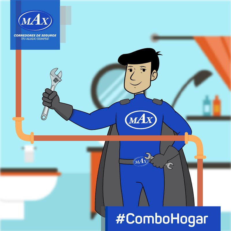 Maxcorredores's tweet photo. La póliza del #ComboHogar te da asistencia en caso de emergencia en el hogar. Para más información, contáctanos. #ComboHogar #TusAliados https://t.co/rNwWXxlrei
