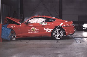 LouisKarsenbarg's tweet photo. Yes, the Ford Mustang only got two stars from NCAP, but a 64% pedestrian rating is great, as they spend most of their time in crowds. https://t.co/wG6l51y1Os