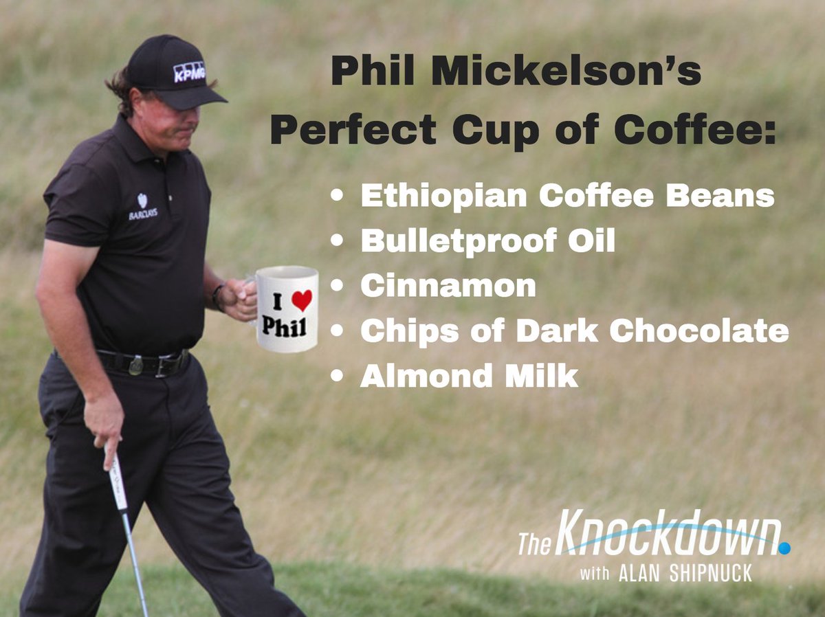 GOLF_com's tweet photo. Let Phil Mickelson walk you through how to make the perfect cup of coffee - Podcast: https://t.co/E0gkid0dT5 😂 https://t.co/gpo8CEiYkO