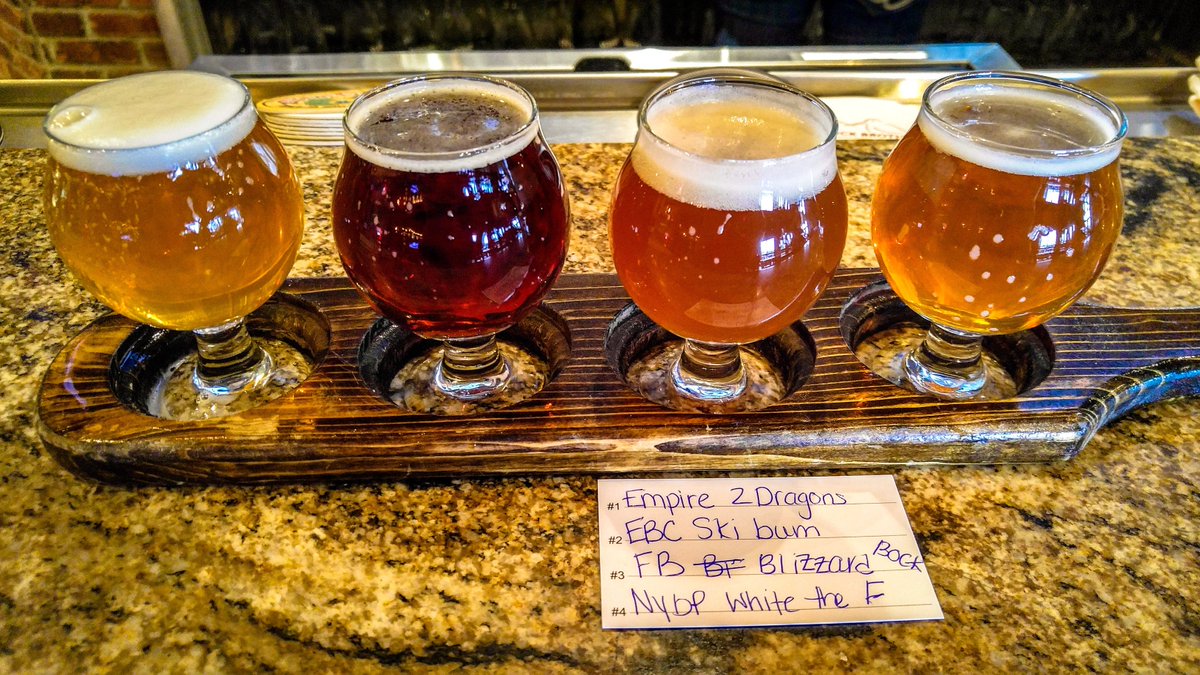twobrewspodcast's tweet photo. Had a chance to check out World of Beer in Cheektowaga, NY. Excellent food, beer, and service! @WOB_USA #worldofbeer https://t.co/vzNHub3AHj