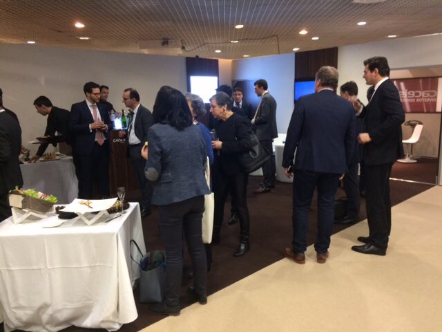 CACEIS's tweet photo. End do the first day at #IPEM2017 It's still time to speak about #PrivateEquity #financing #FundManagers #funds https://t.co/0PiyUU7Trz