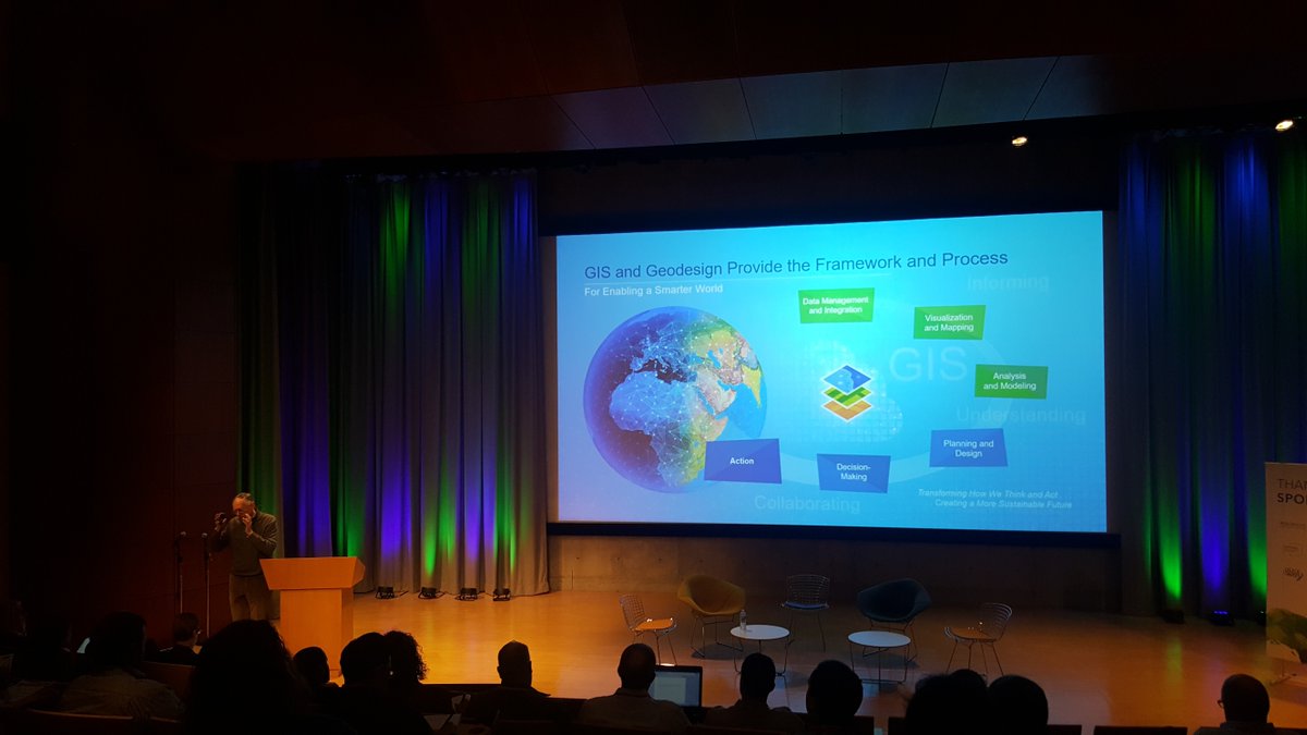 jam2167's tweet photo. Geodesign."We need to understand and act together" #ESRI Geodesign Summit. https://t.co/EiVm2GlUY3