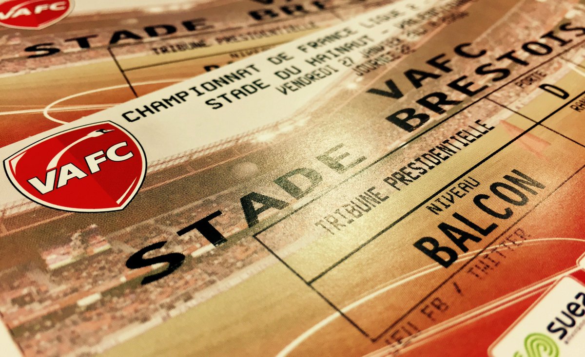VAFC's tweet photo. Gagnez 2 places en Tribune Présidentielle pour #VAFCSB29 !
Follow @VAFC + #RT...
Bonne chance ! #VAFC https://t.co/AhJadjhcVG