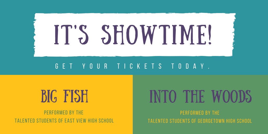 GeorgetownISD's tweet photo. The choice is BOTH! 
What a weekend for theater in GISD!
Thanks @EV_Musical @ghseagletheatre @GISDFineArts #teamgisd https://t.co/8aC4rh6U34