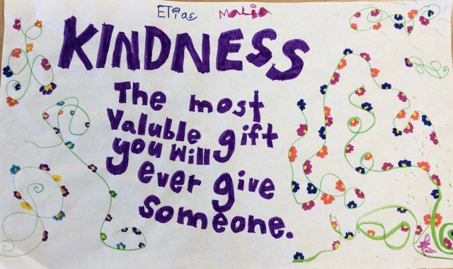 anniesmurphy's tweet photo. Kindness Campaign at Forest Hill CampbellCare. #cusdafterschool #cusdextensions #cusdrockstar https://t.co/wpdbYgQnob