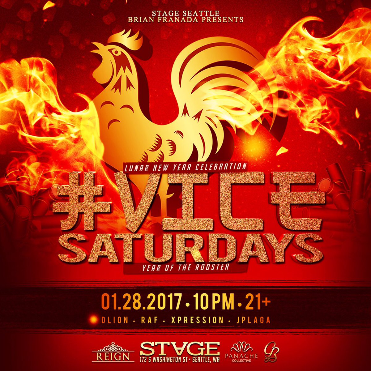 FLeagueDJs's tweet photo. Saturday go hit up @StageSeattle for #ViceSaturdays
@RAFDJRAF makes his debut! https://t.co/wEmDWRaenJ