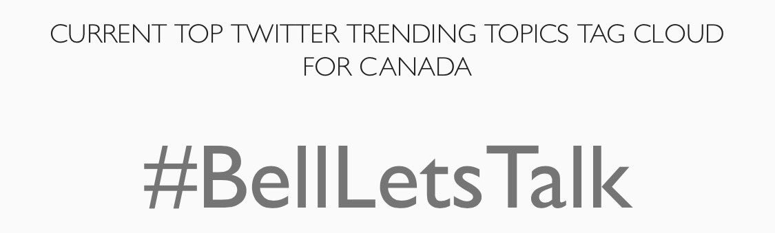 WilliamShatner's tweet photo. 👍🏻♥️ #BellLetsTalk https://t.co/qnPPDqDgtm