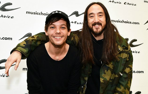 NME's tweet photo. Watch Louis Tomlinson and Steve Aoki perform ‘Just Hold On’ on ‘Fallon’ https://t.co/Y9jrCRnuLz https://t.co/aCUaTlNd3g