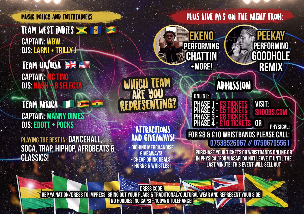 hfxlfr's tweet photo. I WILL BE HOSTING #TEAMAFRICA 🇬🇭
WHO YOU REPPING?👀
#CLASHOFTHECLANSLU 
Grab Your tickets ASAP from 
https://t.co/Cvlqv6mvlA 
CMONN!!! https://t.co/ACdu0bKrXx