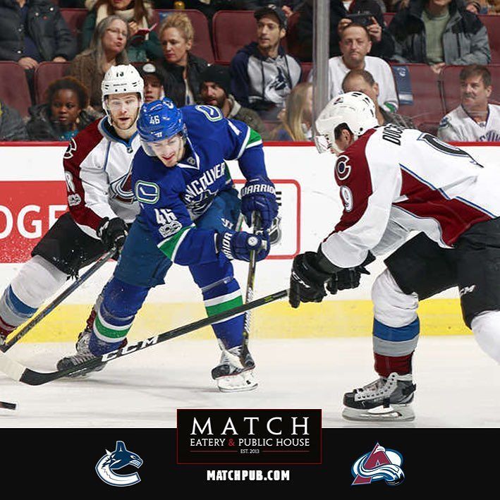 MatchSquamish's tweet photo. #gameday Come cheer on the Canucks tonight. #matchpub Get your squares for Super Bowl. https://t.co/m6p45pcnmH