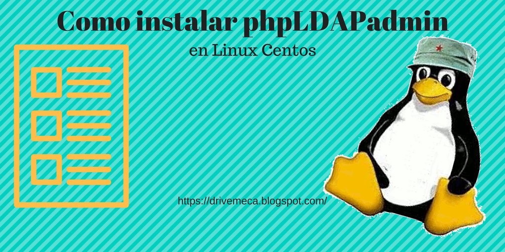 drivemeca's tweet photo. Como instalar #phpldapadmin en #centos https://t.co/ApWsn4iHua #LDAP #opensource https://t.co/itHQGrfI0S