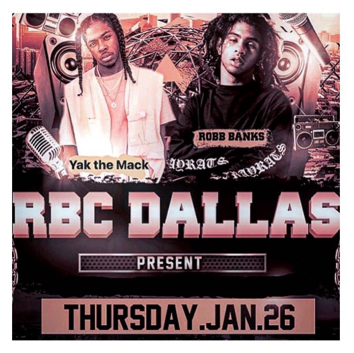 tamirb_'s tweet photo. Only 5 tickets left!!! PULL UP!!! Finna be a #bodyshot CLINIC!!! 🥊💪🏾 #YAKTHEMACK #ROBBBANK$ #LetsRage https://t.co/fo6clOPQkW