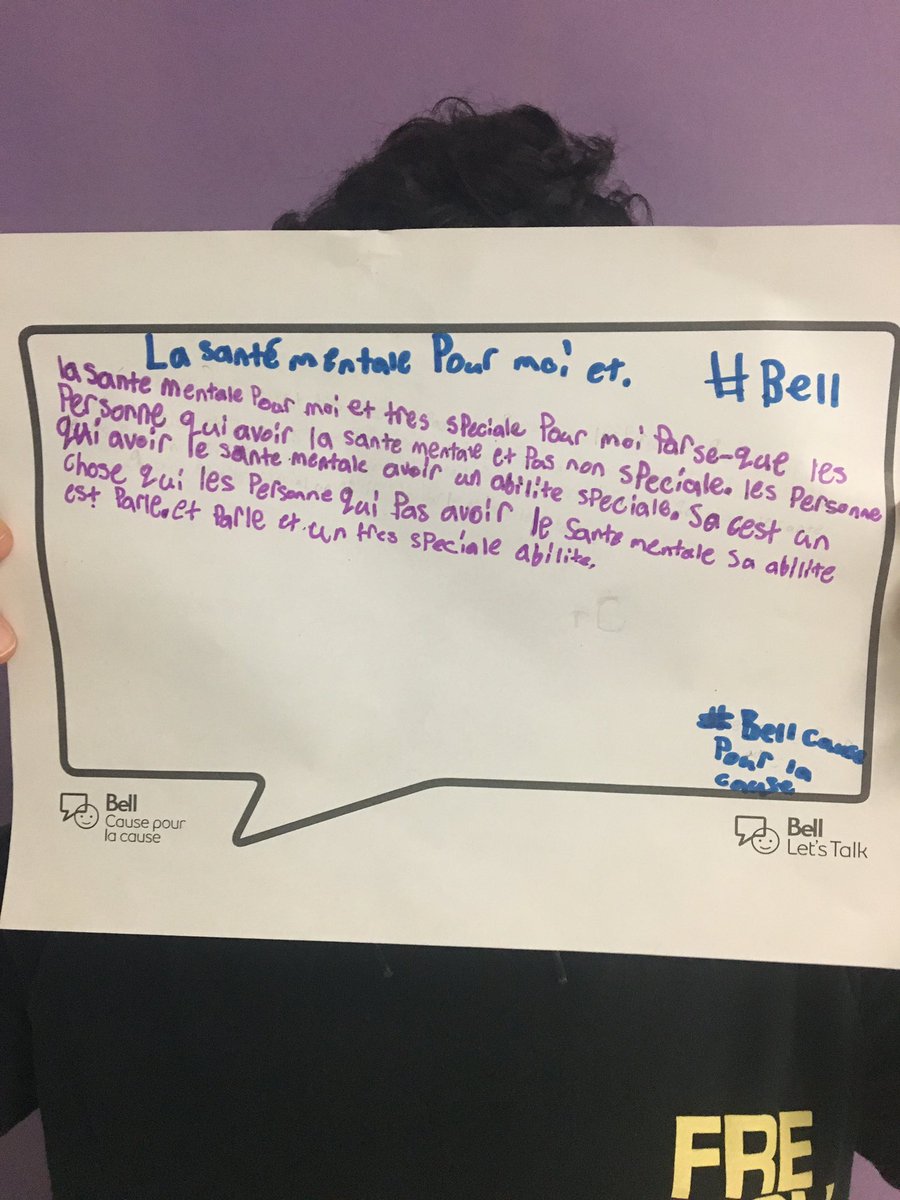 StJudeFI's tweet photo. #bellletstalk #causepourlacause #dpcdsb @DPCDSBSchools https://t.co/qvw5yrPUng