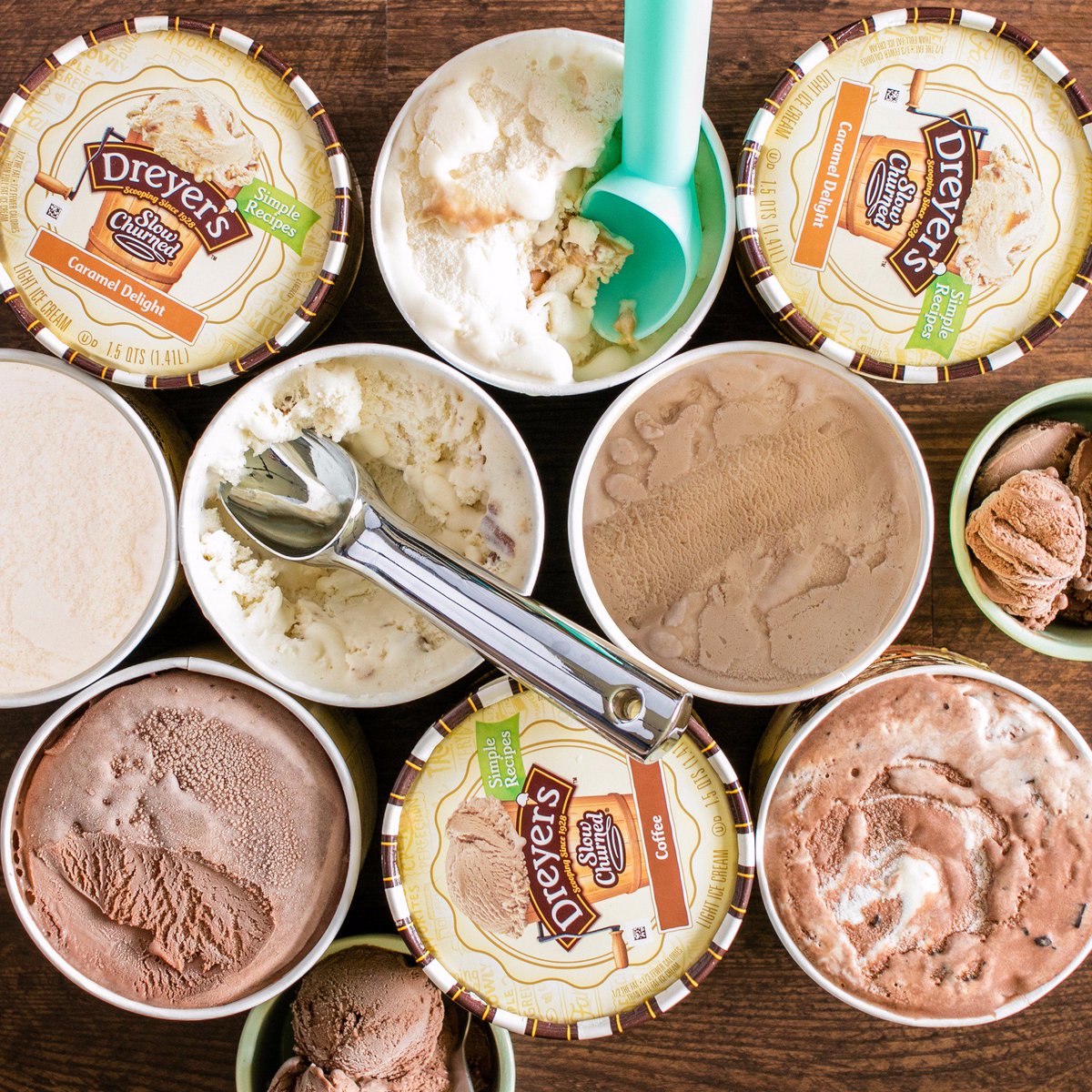 1 ice cream scoop calories