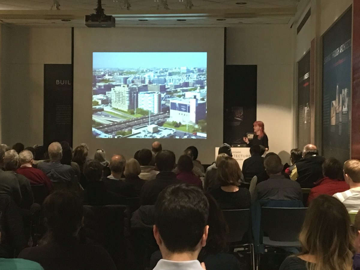 HED_Housing's tweet photo. Susan King at @chiarchitecture discussing Lake Street Studios and #microunit #design #ChiArchitecture https://t.co/8E7e3IprxE
