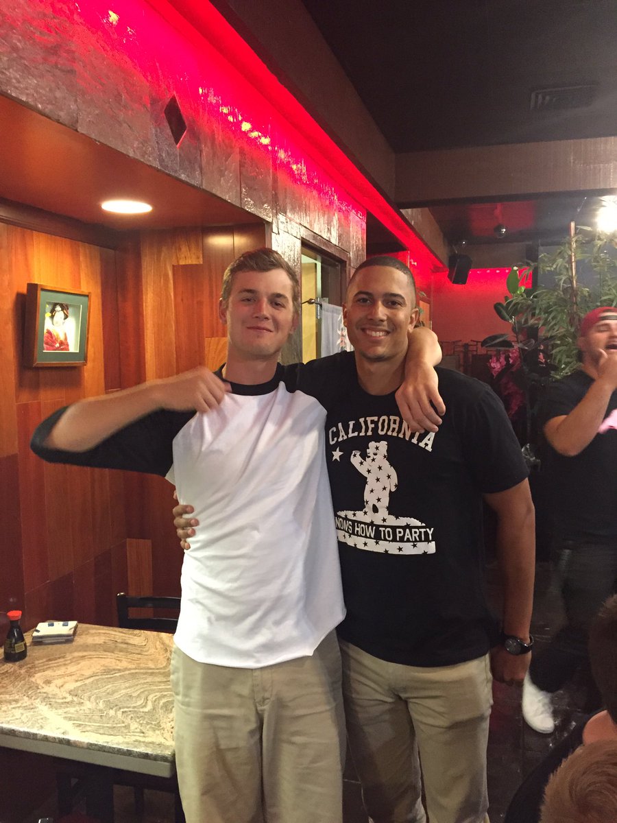 abeverlygolf's tweet photo. Happy Birthday to my brother, the OG that's been with me since we came to Sac 5 years ago. Enjoy it @codybates66 #23 https://t.co/0pV7zDKG4n