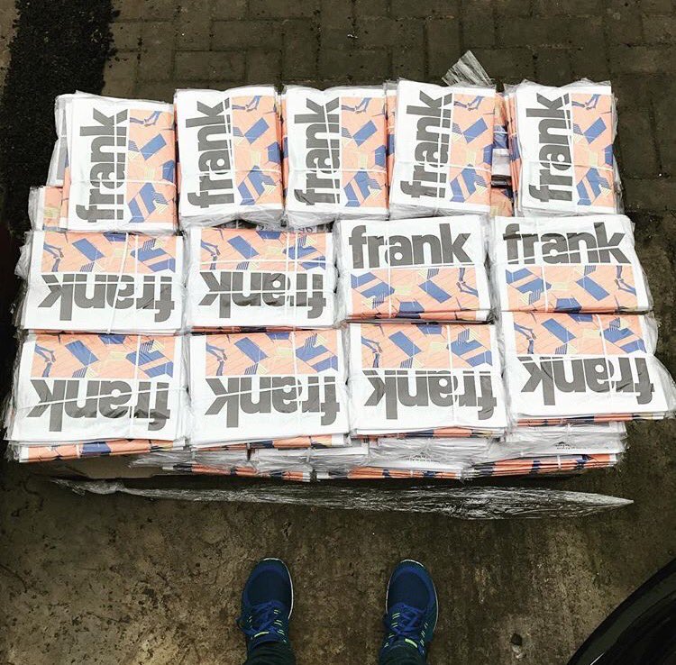 Handsome_Frank's tweet photo. Frank has arrived! Dropping through doors any day now. #frankpaper https://t.co/nbbcJwE2XG