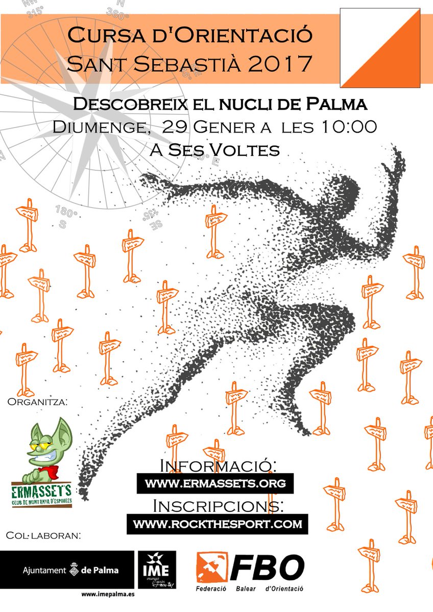 FORACORDAcom's tweet photo. Primera cursa d'Orientació del calendari 2017 al nucli antic de Palma.

+info:
https://t.co/Wz9QJYxIR1

#Orientació #curses #mallorca https://t.co/sNCNo2z8Wj