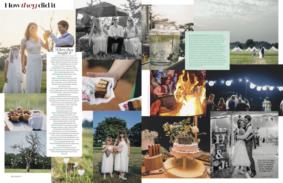 lucythejohnston's tweet photo. Brides Magazine featuring my pics from a delicious delight of a wedding day I shot last year. #brides #WEDDINGPHOTOGRAPHY https://t.co/nBLCsLS7TZ