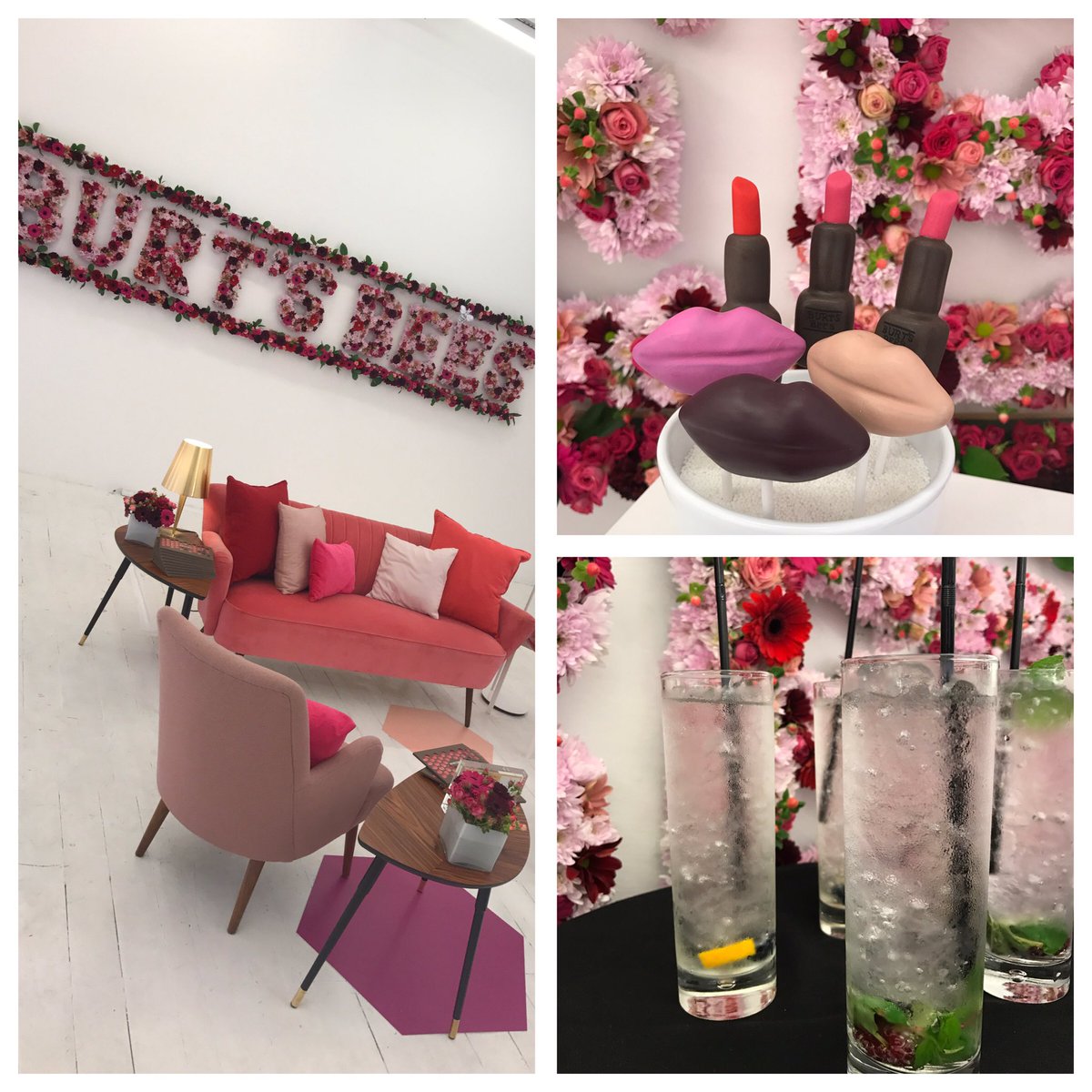 Another great #pressday with @TeamFluorescent. <a href="/BurtsBees/">Burt's Bees</a> #lipsthatloveyouback