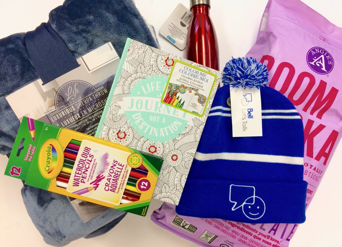 UNBSU's tweet photo. In the spirit of #BellLetsTalk, we are doing a Self-Care giveaway on Facebook. 💙 Check it out here: https://t.co/oDkK8Qawi6 https://t.co/1kFX36t7Rk