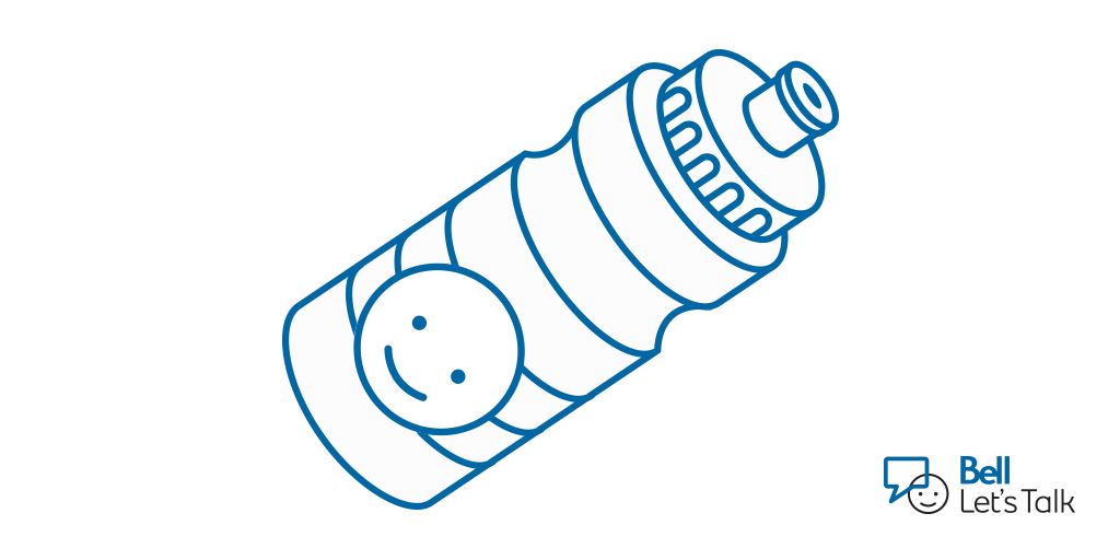 Bell_LetsTalk's tweet photo. Tweet. Hydrate. Repeat. Tweet. Hydrate. Repeat. #BellLetsTalk https://t.co/IykzJdwFA0